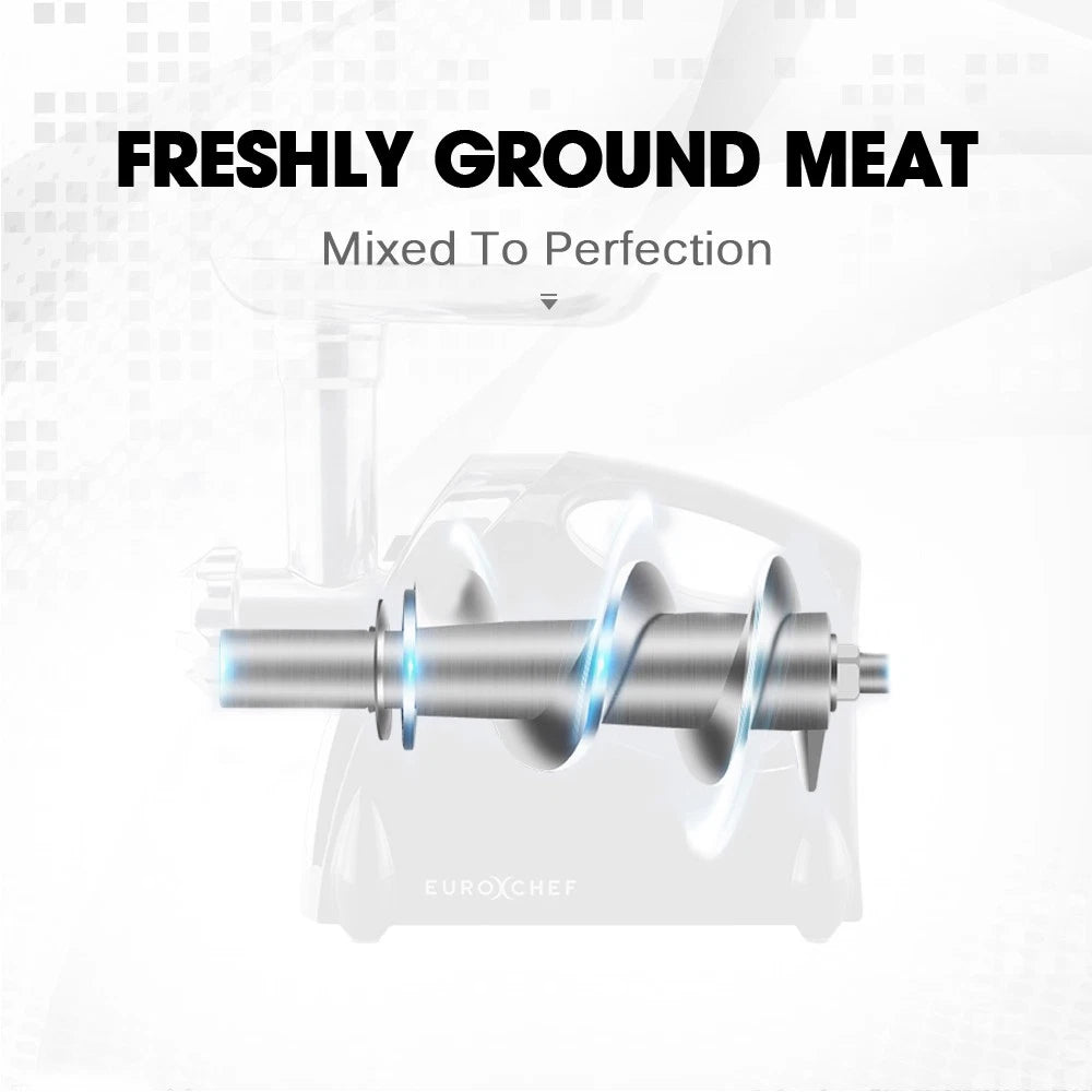 Electric Meat Grinder Stainless Steel Sausage Filler Mincer Kibbe Maker