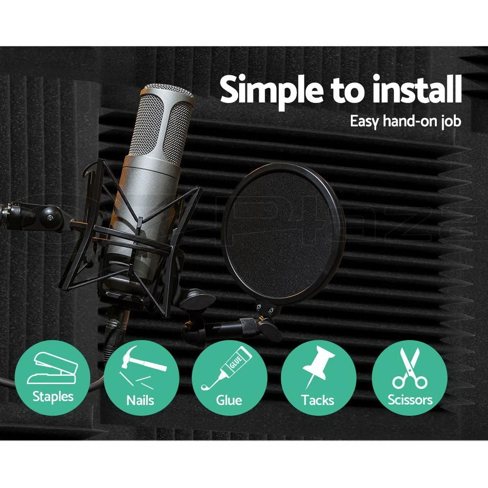 10x soundproofing foam panels new