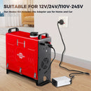 ✅8KW Diesel Air Heater 12V 24V bluetooth App LCD Remote W/ 110-240V Volt Adapter