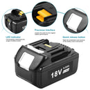2 Pack 6.0AH Battery For Makita 18V for LXT BL1860 BL1840 BL1830 BL1850 Li-Ion