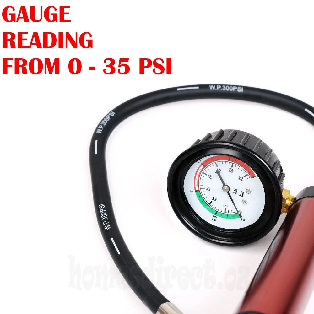 Coolant Pressure Tester Radiator Pressure Tester Cooling System Leak Detector AU