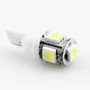 ✅10 x White T10 194 168 SMD 5050 LED Car Wedge Tail Side Parking Light Globe 12V