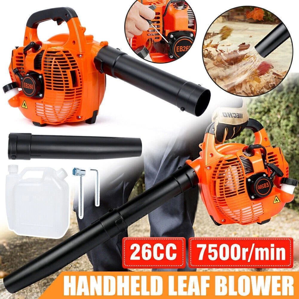2-STROKE PETROL LEAF BLOWER 300KM AIR SPEED Light-weight unit under 5kg