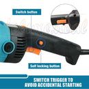 ✅Polisher Car Buffer Pad Electric Machine Tool Kit 6 Speed 1600W 240V 180mm 150mm