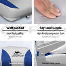 ✅2X Folding Boat Seats Seat Marine Seating Set All Weather Swivels B&G