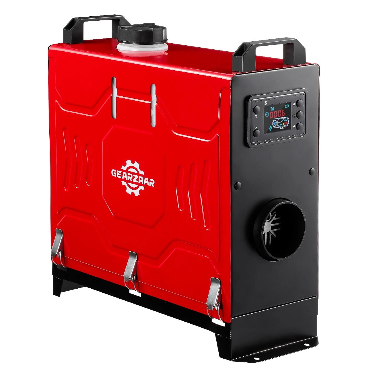 8KW Diesel Air Heater 12V 24V bluetooth App LCD Remote W/ 110-240V Volt Adapter