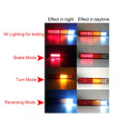 ✅2x Trailer lights 20 LED STOP TAIL INDICATOR TRUCK CAMPER LIGHT UTE 4WD 12V-24V