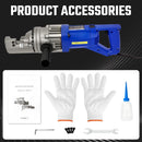 1200W Electric Hydraulic Rebar Cutter Cutting up to 5/8" 4-16mm 3-3.5 Sec AUS