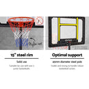 ✅Portable Basketball Stand System Hoop Height Adjustable Net Ring Kid