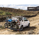 Motorcycle Motorbike Carrier Rack 2"Towbar Arm Rack Dirt Bike Ramp Steel