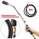 ✅500,000 BTU Weed Burner Kits Shrub Grass Killer Propane Gas Torch Garden 2m Hose