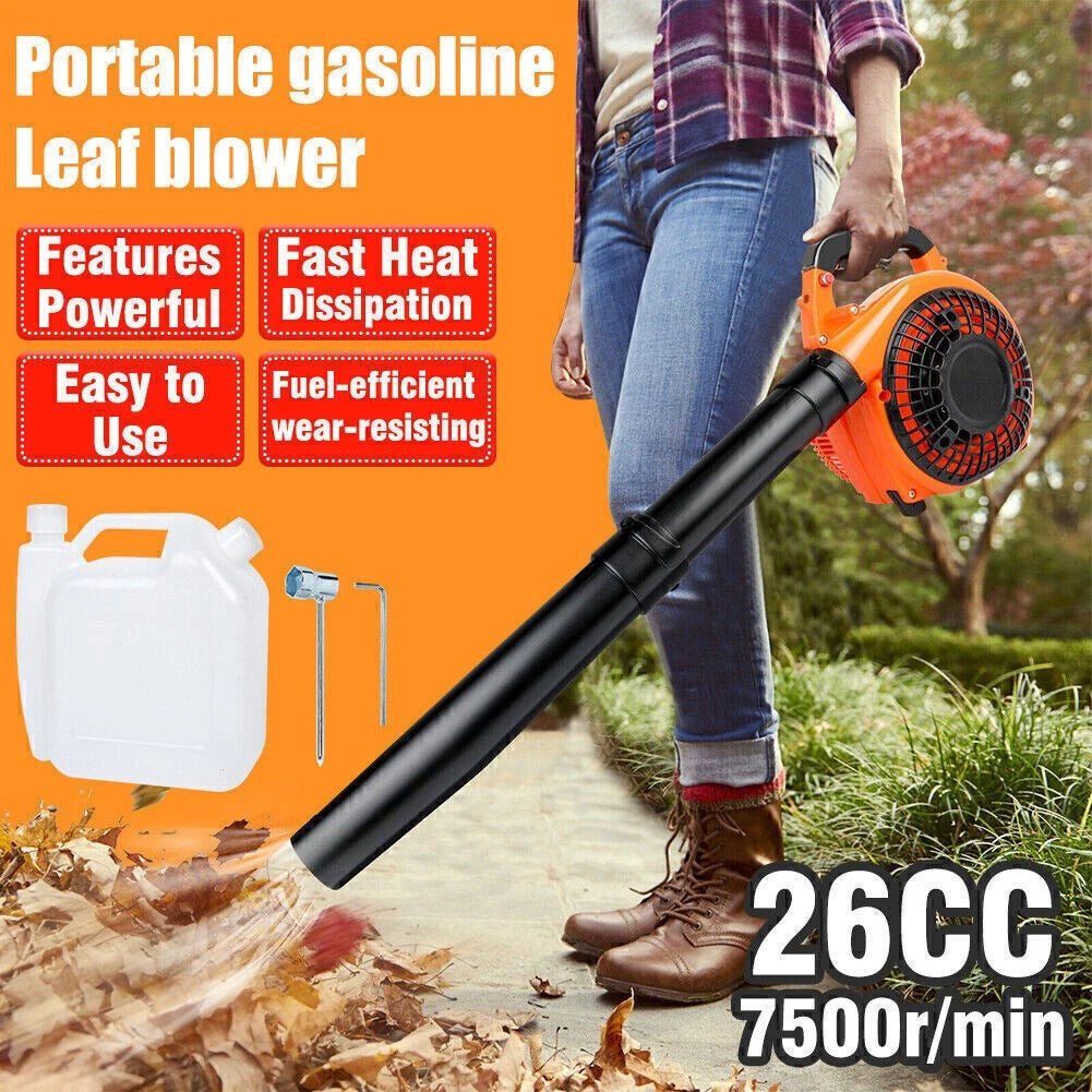 2-STROKE PETROL LEAF BLOWER 300KM AIR SPEED Light-weight unit under 5kg