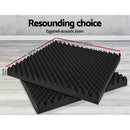 ✅40 pcs Acoustic Foam Sound Absorption Panels Eggshell 50X50X5CM