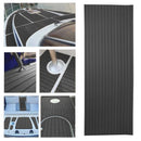 240×90cm Boat Decking EVA Foam Sheet Marine Yacht Teak Flooring Carpet Dark Grey
