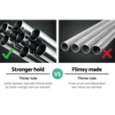 ✅Clothes Rack Airer Double Rail Stand Metal Adjustable Hanger Portable