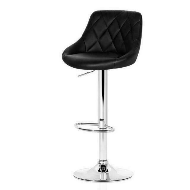 Elan Swivel Bar Stool - Black (Set of 2)