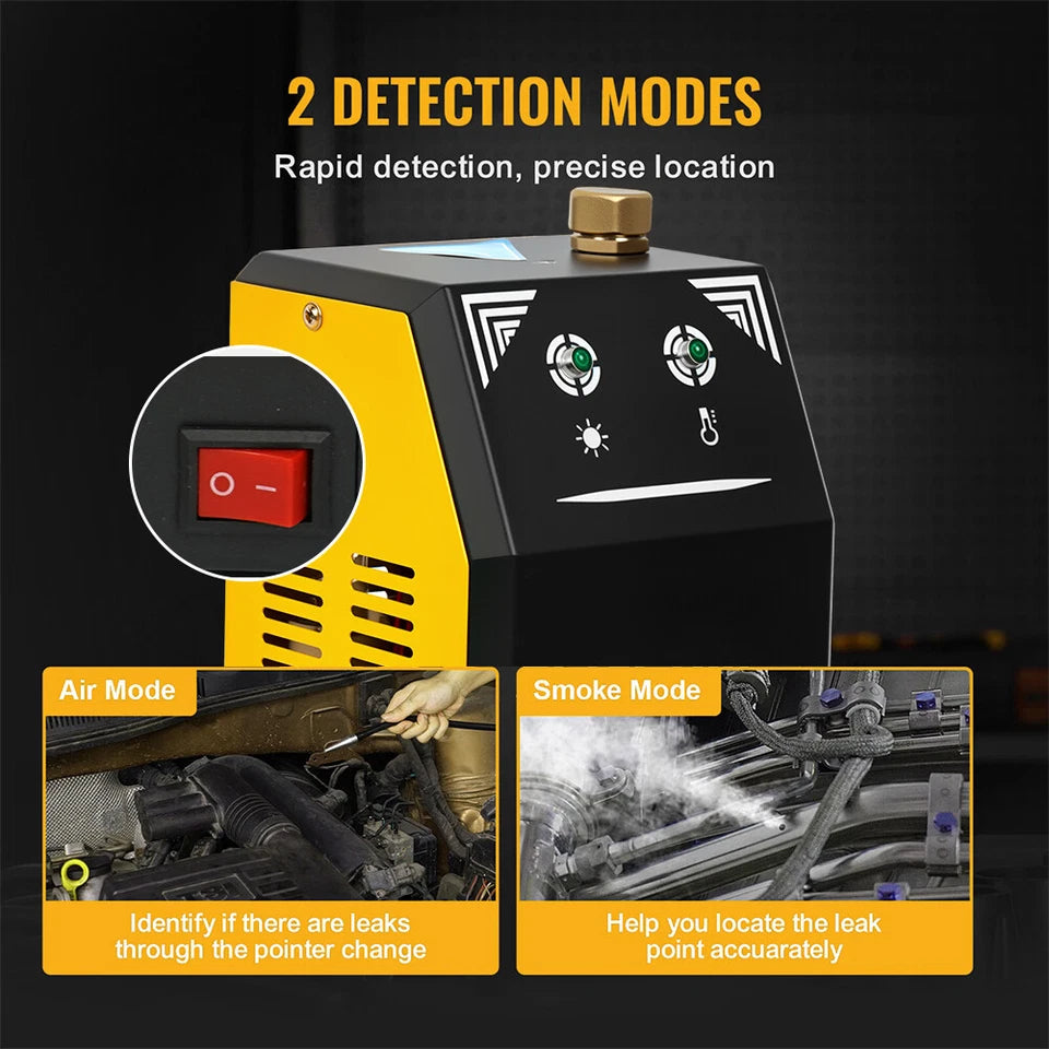 XRD-301 Automotive Smoke Machine Leak Detector EVAP Leak Tester Built-in AirPump