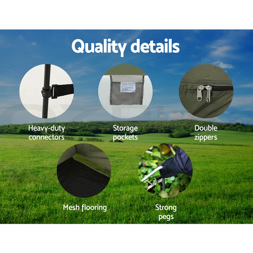 Shower Tent Outdoor Camping Portable Changing Room Toilet Ensuite  ozplaza.living (1772789) 99.8% positive