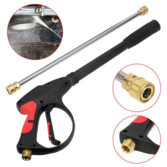 4000PSI 5 Nozzles High Pressure Washer Spray Gun Extension Wand Lance Cleaner