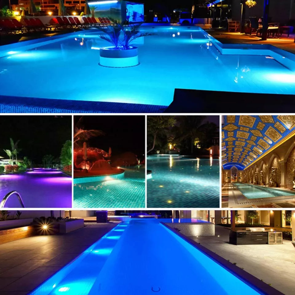 18W LED Swimming Pool Light RGB Model Underwater Spa Lamp Bright Light Remote AU