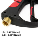 ✅4000PSI 5 Nozzles High Pressure Washer Spray Gun Extension Wand Lance Cleaner