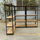 5 Tier Racking Heavy Duty Garage Shelving Storage Boltless Steel Unit Strong Use