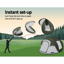 Instant Up Camping Tent 4-5 Person Pop up Tents Family Hiking Dome